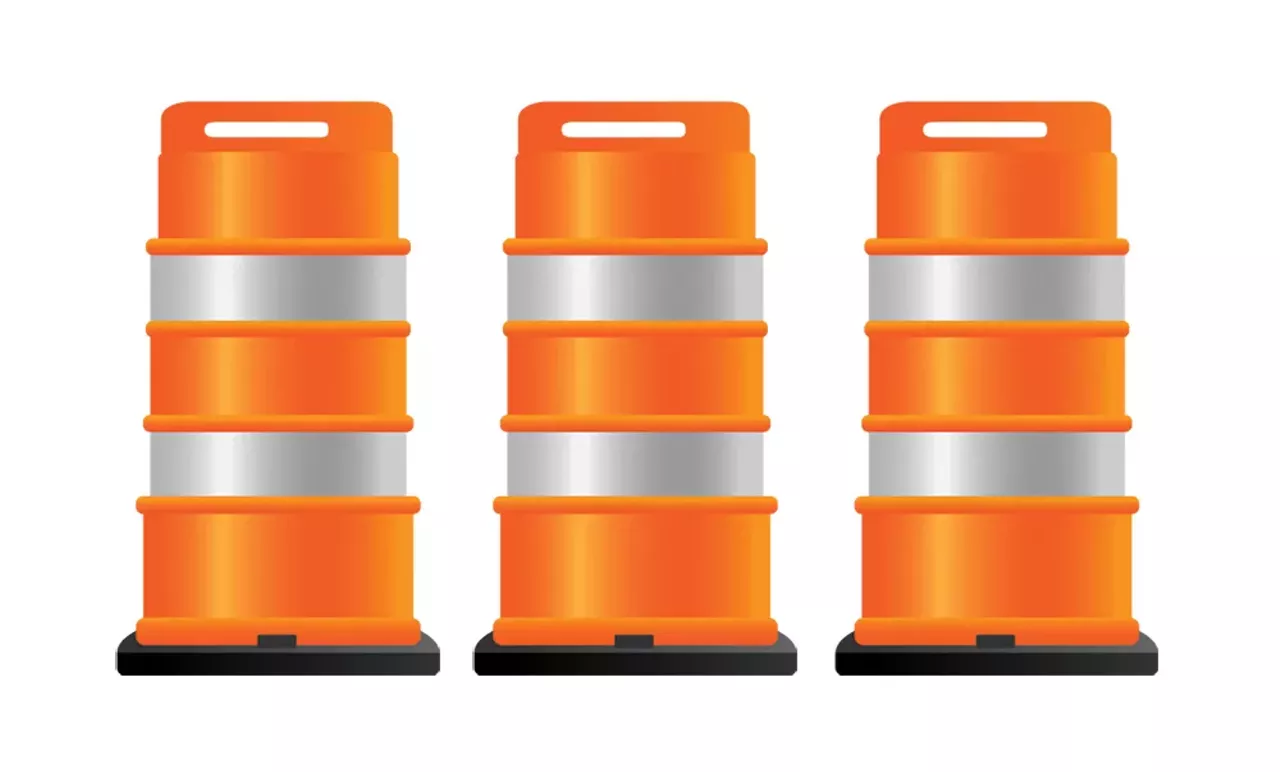 Construction barrels What it is: As soon as winter is done ravaging the state&#146;s roads, the Michigan Department of Transportation begins closing lanes for rebuilding, using these orange barrels to keep drivers from construction areas. No motorist likes to see them, but MDOT loves them so much they want to spend $20 million to buy newer reflective ones. When to use it: All summer long, my friend. All summer long.