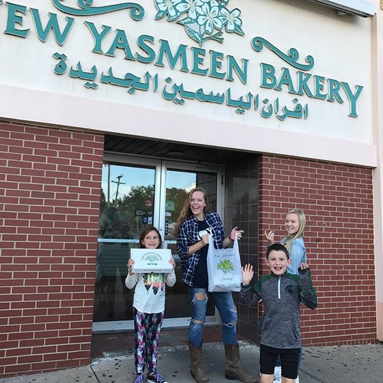 New Yasmeen Bakery
13900 W. Warren Ave., Dearborn; 313-582-6035
Three Siblini brothers brought their previous business in Lebanon to Dearborn as the New Yasmeen Bakery. According to the chef, everything is made on the premises, and that includes at least 30 different pastries. 
Photo via Instagram user @btwchilders
