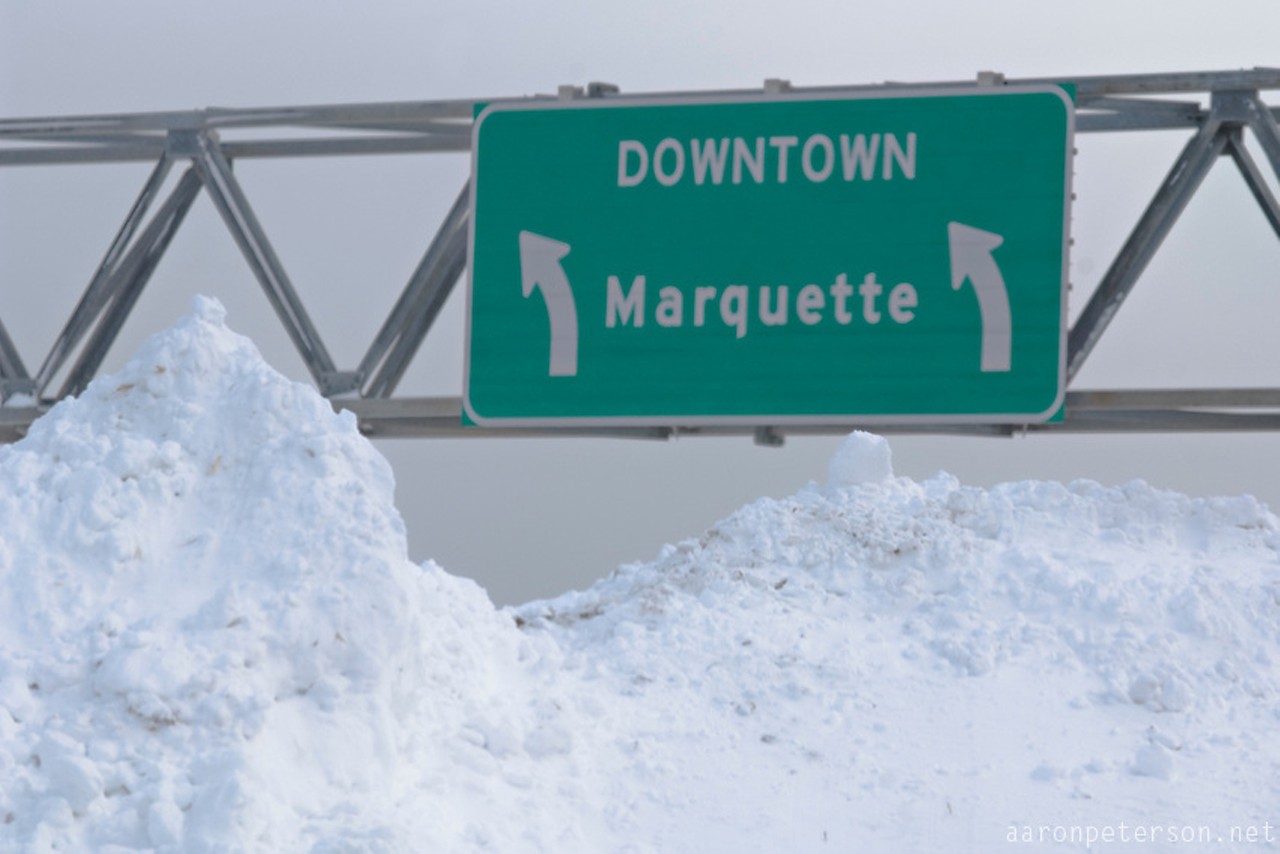 Knowing that no matter how bad the snow is, it's always worse Up North  
The snow never seems to end in places like Marquette and Houghton. We get three inches, they get 13. 
Photo via  Travel Marquette Michigan