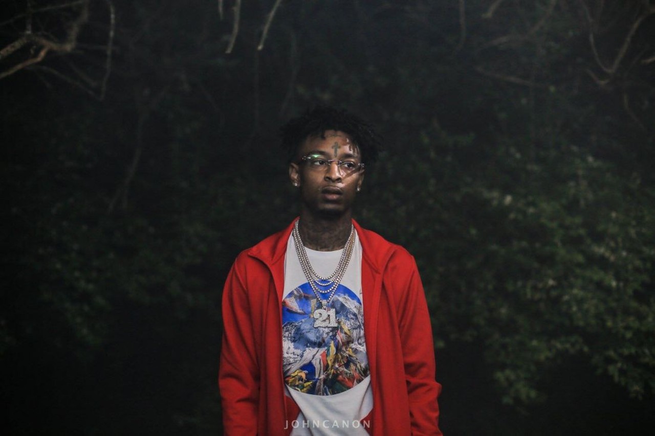American Rapper, 21 Savage is coming to Royal Oak Music Theatre Nov. 30. He is best known for his lead single, &#147;Bank Account.&#148; Doors open at 7:00 p.m. Photo courtesy of Facebook.