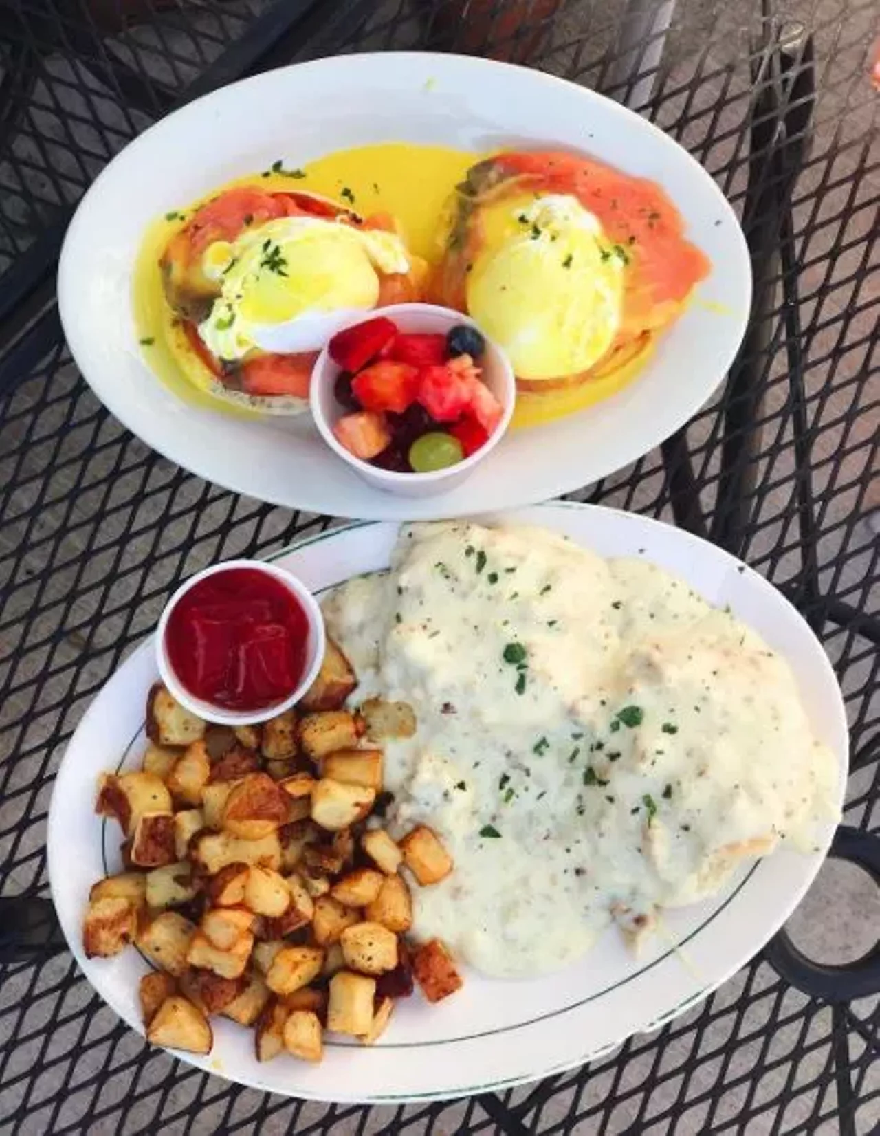 Bobcat Bonnie&#146;s 1800 Michigan Ave., Detroit This place is loaded with vegetarian options, carrying everything from beet pickled eggs, vegan tortilla soup, and avocado toast. It also offers plenty meat options as well as a build your own Bloody Mary and mimosa bar. Photo via IG user @allarounddetroit&nbsp;