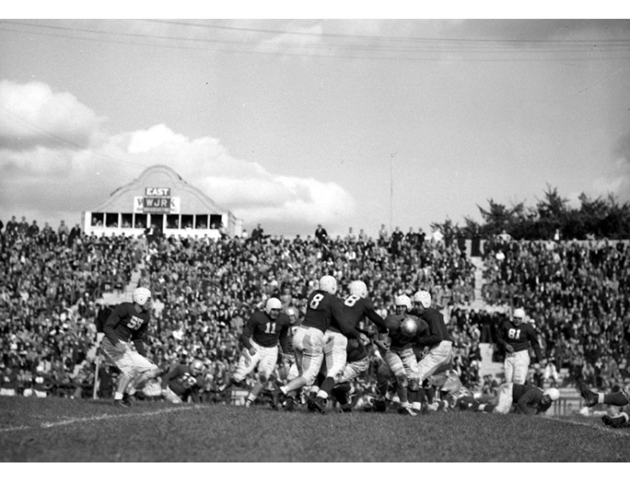 A 1939 game against the Cardinals.