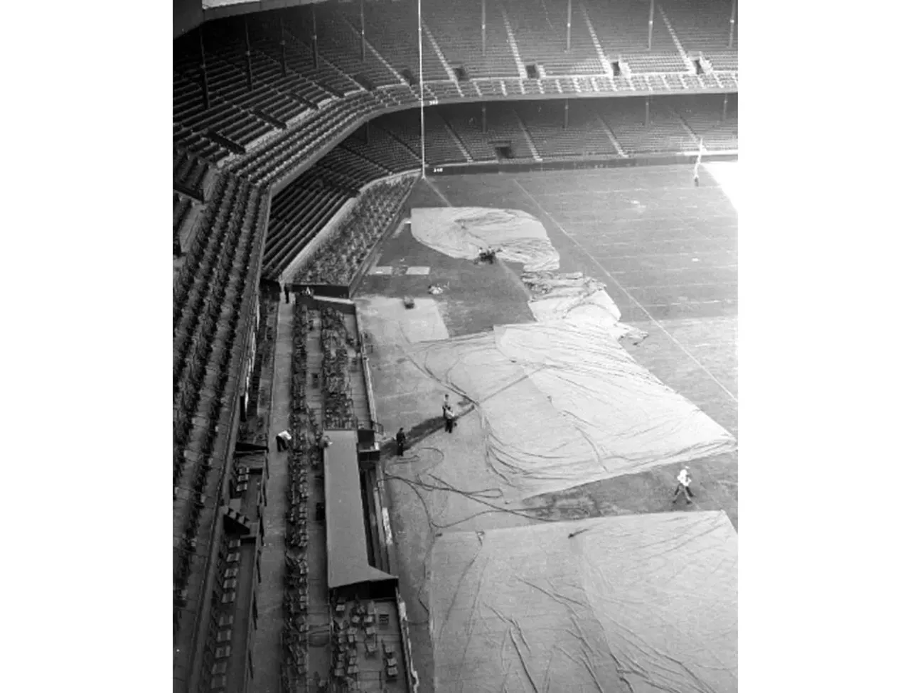 Another shot of Briggs Stadium.