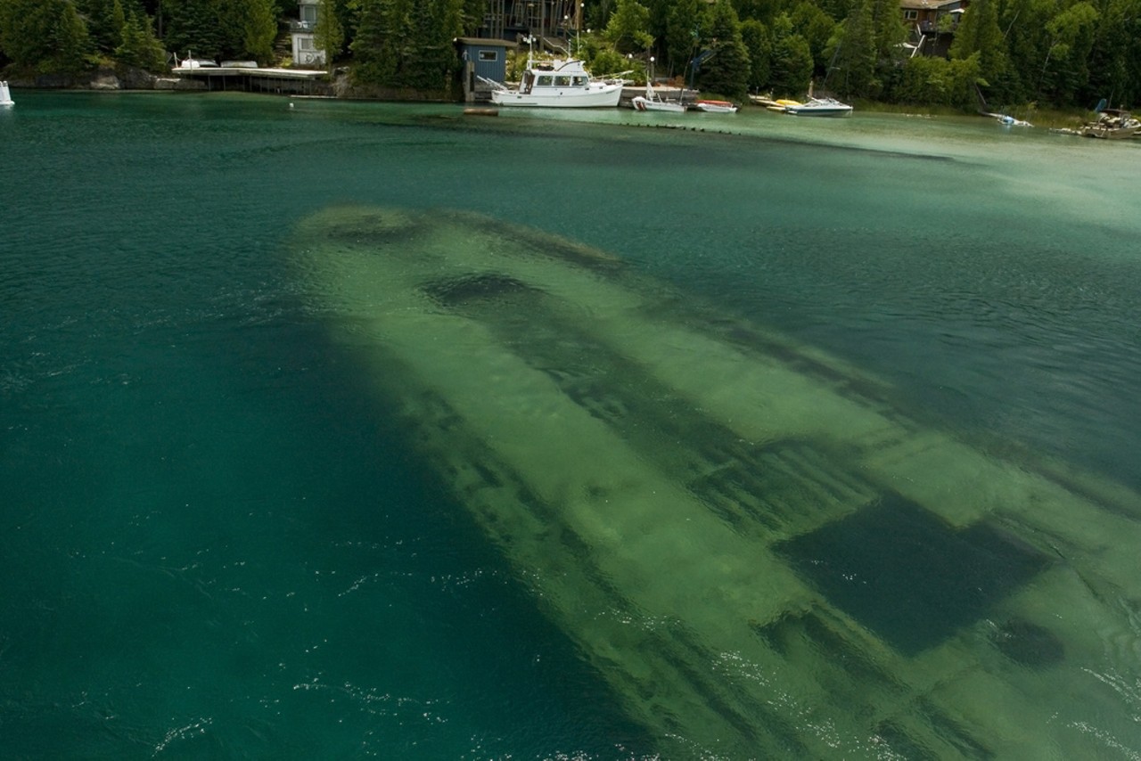 Alger Underwater Preserve, Munising
Home to some of the state's best shipwreck tours, this is a place to witness some things that never escaped the Great Lakes, to wonder what could have been, and to see the beauty in destruction. (Photo via Flickr, James Gillard)