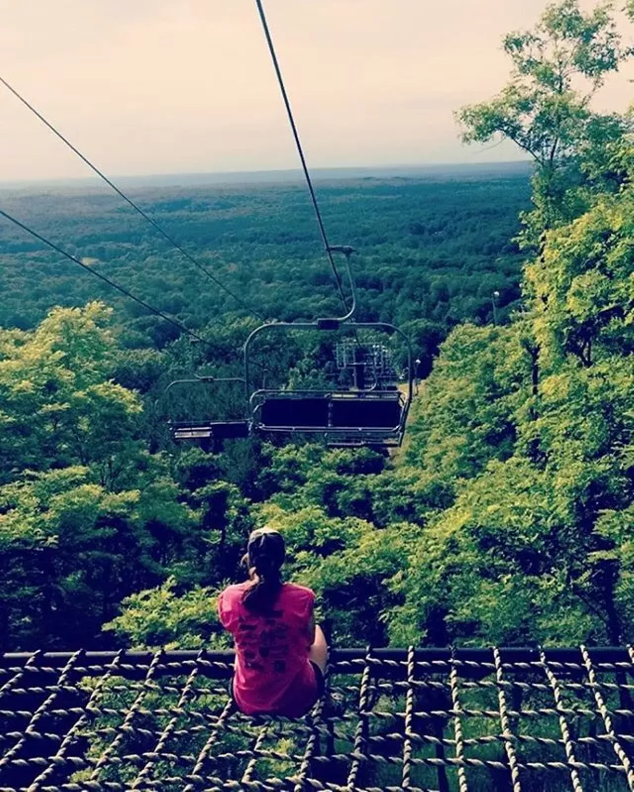 Caberfae Peaks, Cadillac Caberfae Peaks is a downhill ski area but that doesn&#146;t mean you have to wait until winter to visit.(Photo via Instagram, @annmarie_1014_)