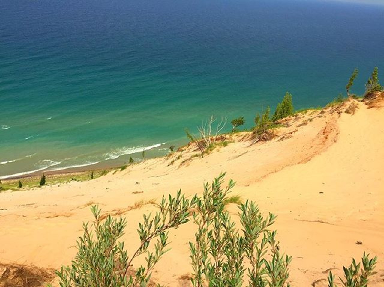 Arcadia Dunes, Arcadia, Michigan
Arcadia Dunes double as part of the Sleeping Bear Dunes birding section. With 15 miles of trail to explore the dunes and neighboring forests to explore, Arcadia provides a stellar place for mountain biking and hiking.(Photo via Instagram, @lisazook)
