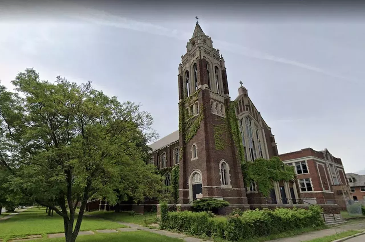 St. Agnes Church 7601 Rosa Parks Blvd., Detroit St. Agnes Church was originally built in 1921 and was abandoned in 2006. Some say a nun&#146;s spirit can be felt inside, who was once part of the church's congregation. Oftentimes visitors feel cold spots, smell strange smells, and hear bizarre bangs. A haunt for the senses! Photo via St. Agnes Church/Google Maps