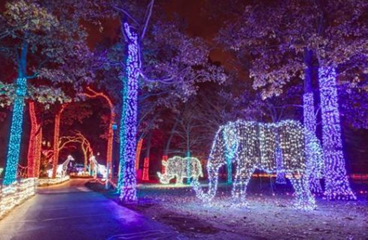 Detroit Zoo Wild Lights
Detroit Zoo / 8450 W 10 Mile Rd., Royal Oak
Walk through the 5 million LED lights that light up the Detroit Zoo. Open weekend and evenings until New Years. 
Photo via Detroit Zoo / Facebook