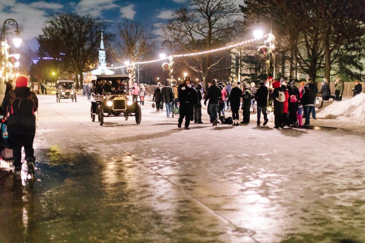 Holiday Nights in Greenfield Village
Thursday, Dec. 5-8, Dec. 12-15, 17-23, 26-28; 6:30 p.m.-10 p.m.; $30
Greenfield Village, Dearborn, henryford.org
At Holiday Nights in Greenfield Village, there are numerous holiday attractions to put you in the festive mood. With decorated shops, fireworks, and live musical performances, Holiday Nights is a fantastic place to go for the holidays.
Photo via The Henry Ford / Facebook
