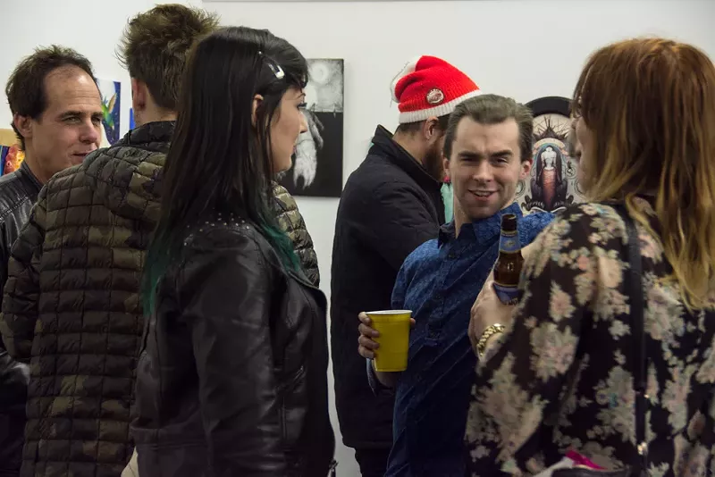 Image: 25 Artists and Art at Cryptozoology Art Show