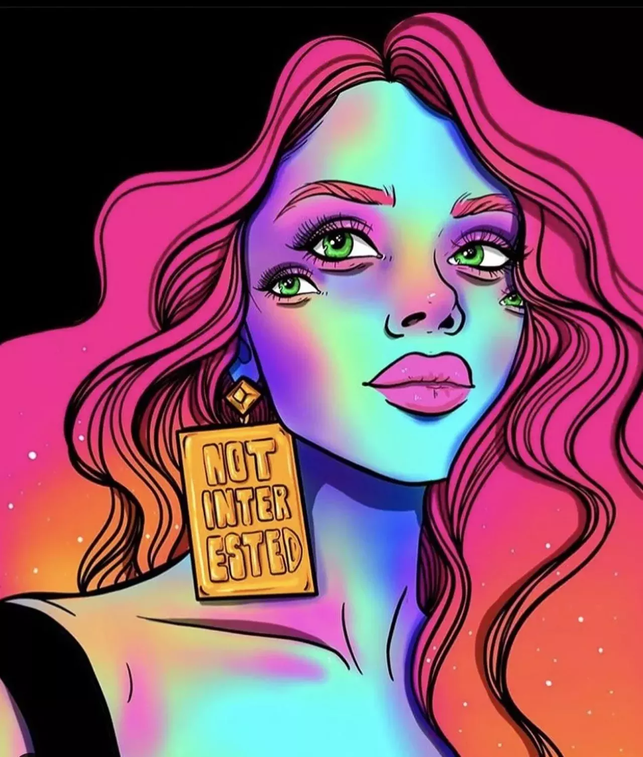 Andrea Nancy ( spookygirlart ) Printmaker @spookygirlart