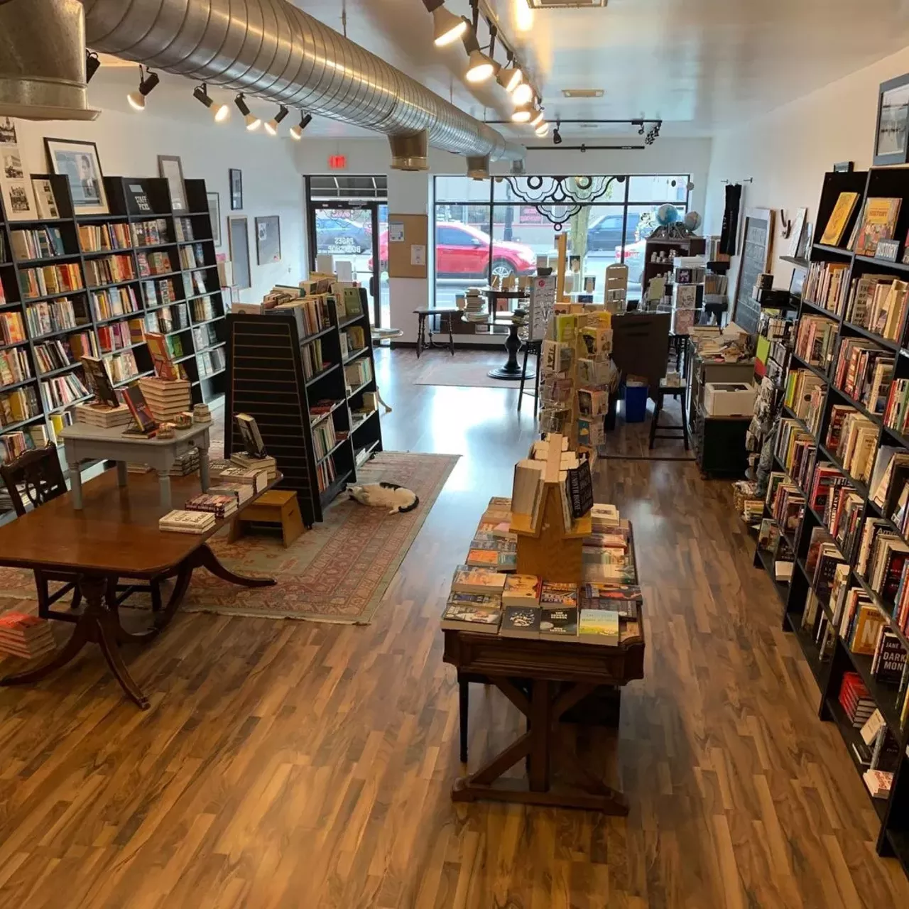 Pages Bookshop 19560 Grand River Ave., Detroit; 313-473-7342; pagesbkshop.com This new-ish indie bookstore in Detroit&#146;s historic Grandmont-Rosedale neighborhood boasts a carefully curated collection of books from and about Detroit, and frequently hosts intimate readings from nationally acclaimed authors. Pro tip: Ask shop cat Pip for suggestions when things return to normal. In the meantime, Pages is offering online and phone orders, as well as curbside pickup, and local delivery. Photo viaPages Bookshop.Facebook