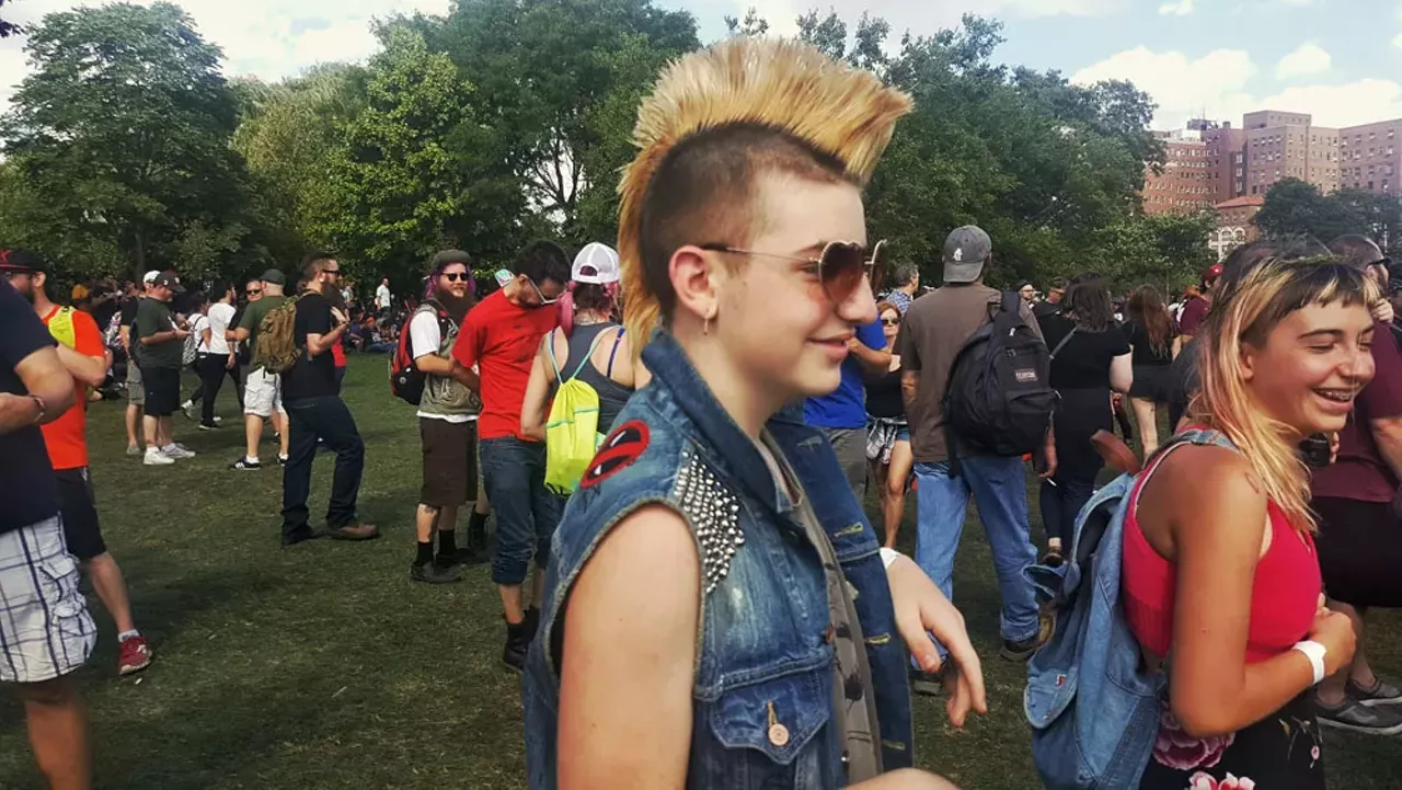 Image: 25 hawk-tastic mohawks we saw at Riot Fest