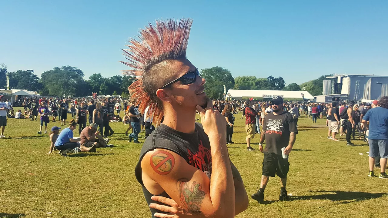 Image: 25 hawk-tastic mohawks we saw at Riot Fest