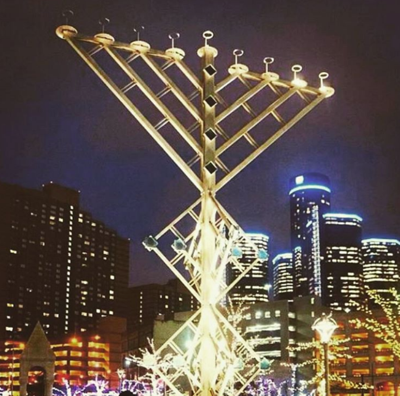 Tuesday, 12/27 Menorah in the &#145;D @ Campus Martius Everybody knows about the Campus Martius Tree Lighting, but the Menorah in the &#145;D lighting is just as good of a time. The day starts with the Jewish Family Festival, which will feature Hanukkah crafts, fire jugglers, Dance, Dance Revolution, face painting, and the chance to pose with Tigers&#146; mascot Paws as well as the Dreidel Mascot. Food will be available for purchase from the food court, but hot apple cider and snacks will be served for free! Event starts at 3 p.m.; 800 Woodward Ave., Detroit; menorahinthed.com.