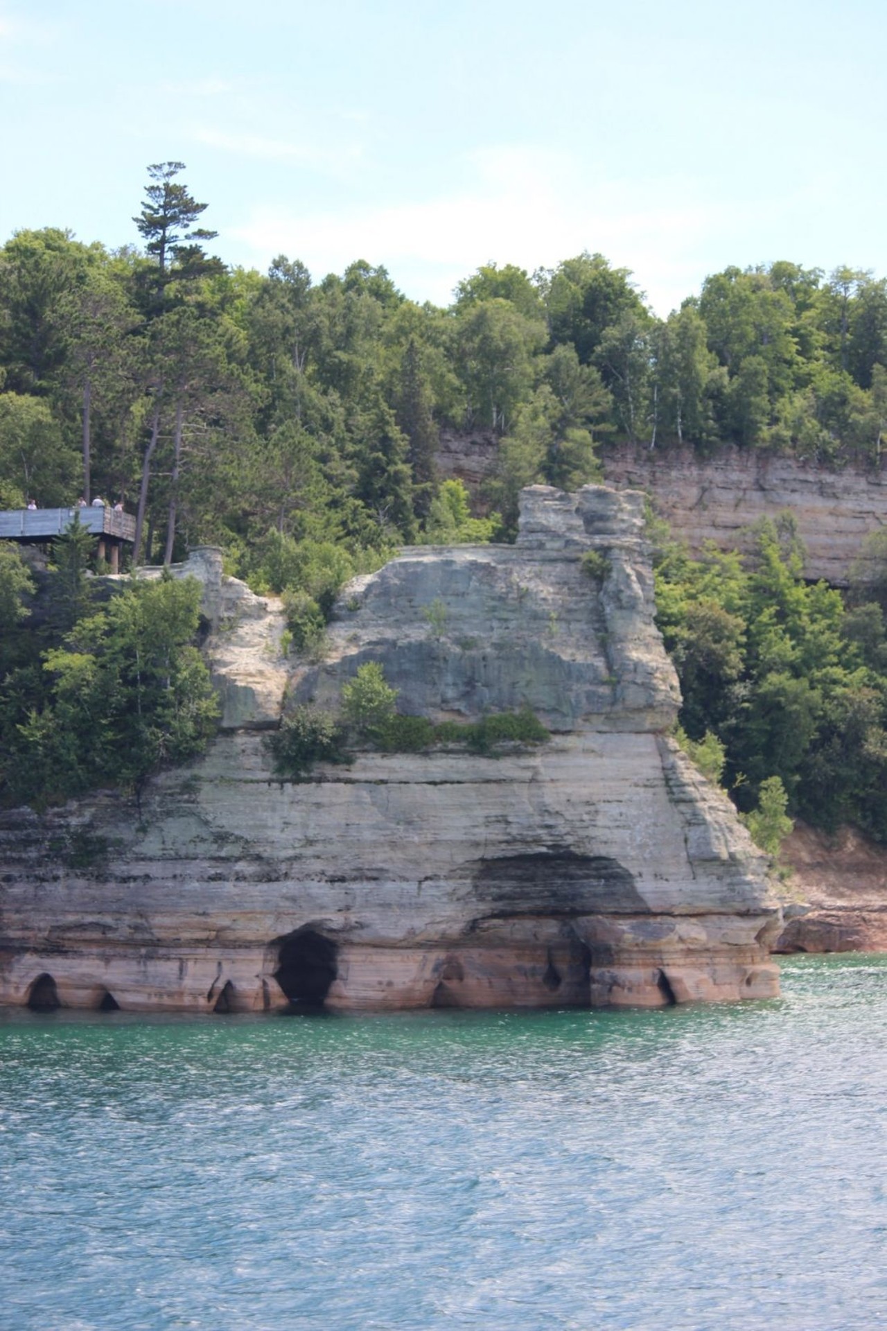 Miners Castle Rock Pictured Rocks National Lakeshore
There&#146;s tons to do at the most famous formation of Pictured Rocks. Beach-walking (with gorgeous views), trail-hiking, and kayak tours are all available. If you&#146;re feeling extra gutsy, check out some of the formation&#146;s natural caves.
Photo via TripAdvisor user Mrs P