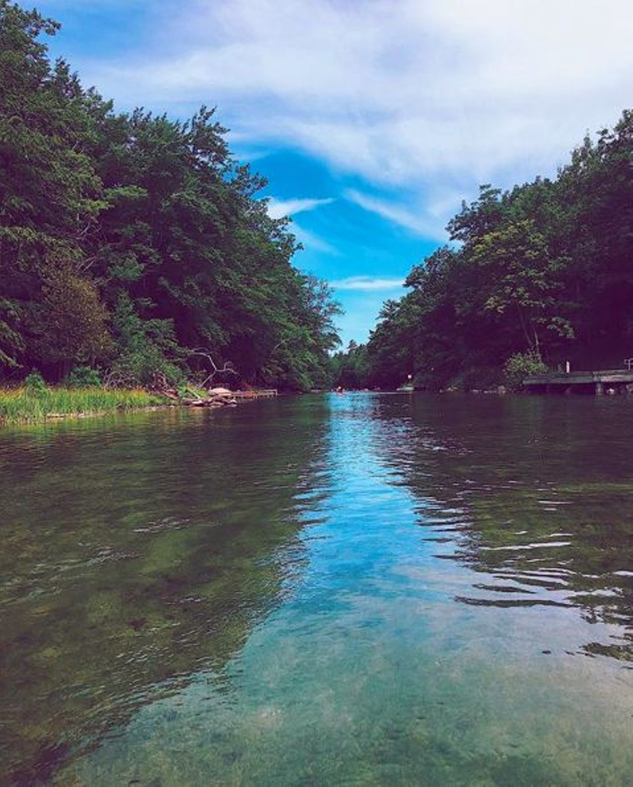 Platte River
Honor
While this may not be the craziest adventure you will go on, it will most likely be one of the most relaxing. After you pick up a tube at Riverside Canoes, this slow moving river will take you on a trip all the way to Lake Michigan. 
Photo via IG user @what.katiedid