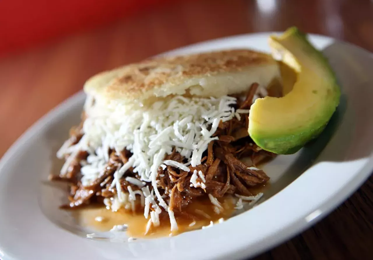 El Rey de Las Arepas 7701 McGraw Ave., Detroit; 313-307-2210; elreydelasarepas.com At Detroit’s first Venezuelan restaurant, you can enjoy arepas, cachapas, and pabellones.