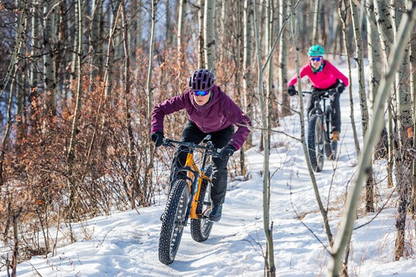 #2: Go fat tire biking in Alpena
    If you&#146;re a Michigan biking fan, the biking season doesn&#146;t have to end when snow starts to fall. All you need is a fat tire bike to ride Nordic trails. The North Eastern State Trail follows the former Detroit and Mackinac Railway from Alpena to Cheboygan for 71 miles. The Chippewa Hills Pathway has 9 miles of trails that offer some of the most varied terrain for biking adventures. Rockport State Recreation Area has about 8 miles of trails for fat tire biking. The Norway Ridge Pathway is a 7-mile trail that passes through sandy ridges and tall red pine trees. The scenery is just beautiful as you ride.
    Photo via Shutterstock