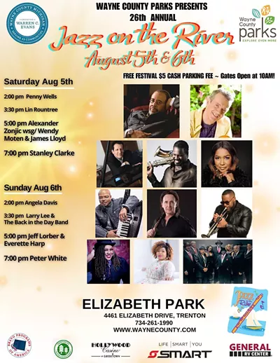 Image: 26th Annual Jazz on the River with Stanley Clarke, Alexander Zonjic, Lin Rountree, and Penny Wells