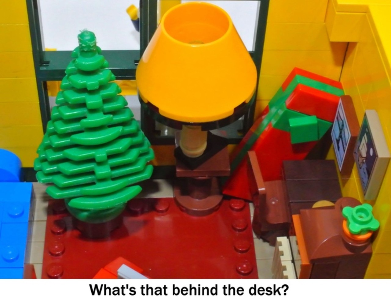 27 photos of the LEGO replica of the Christmas Story house