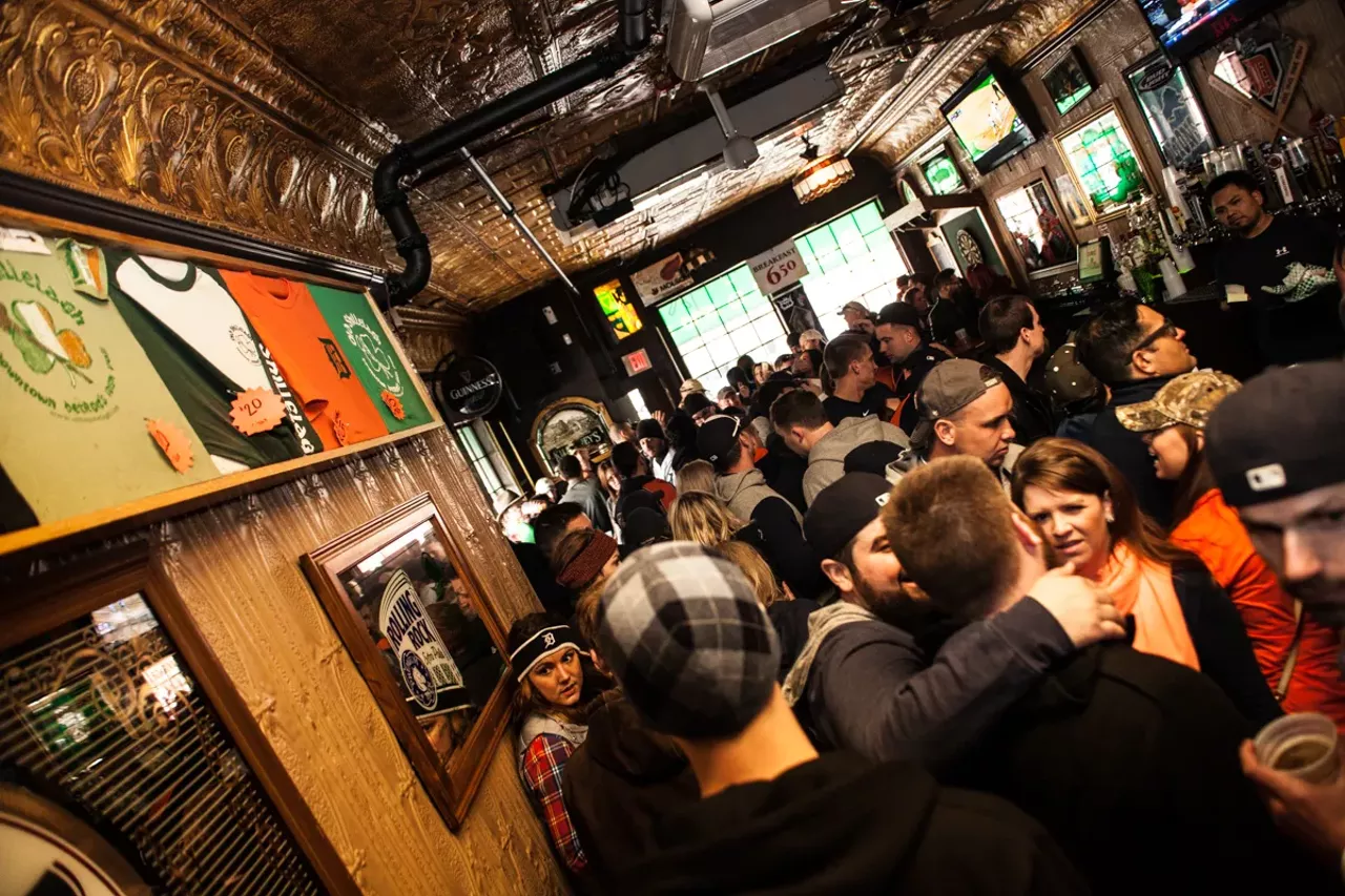 Image: 28 photos from downtown Detroit on Opening Day