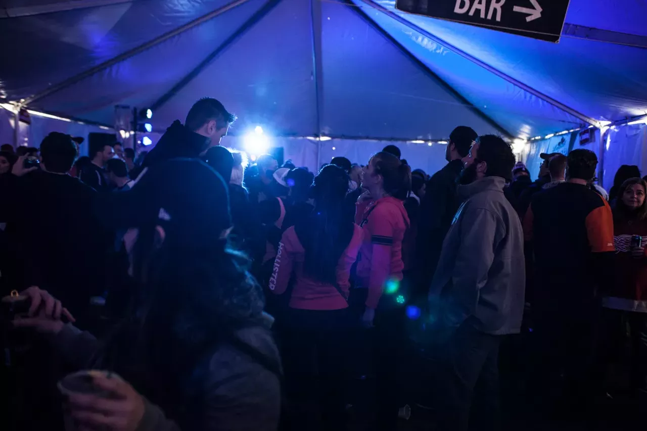 Image: 28 photos from downtown Detroit on Opening Day
