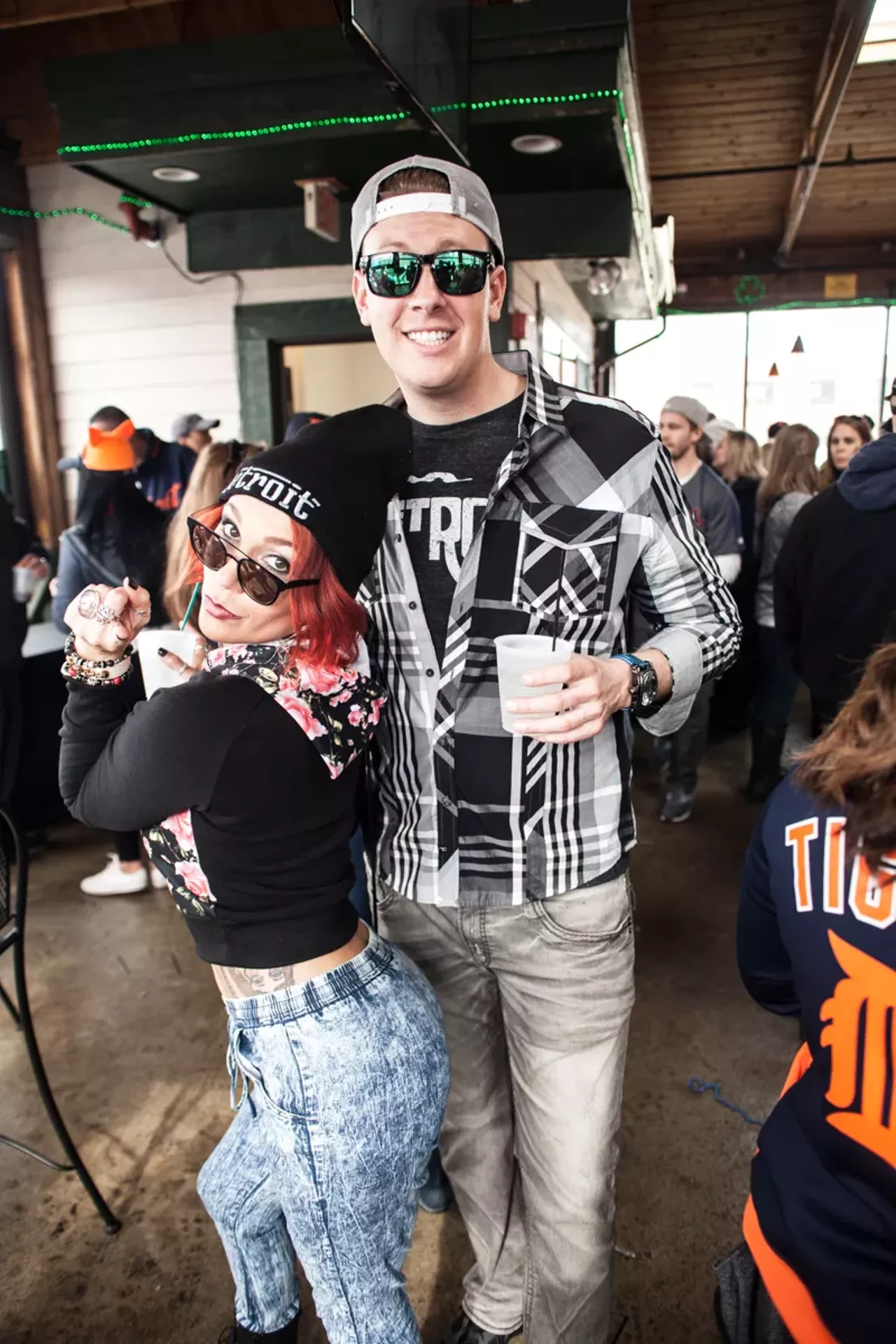 Image: 28 photos from downtown Detroit on Opening Day