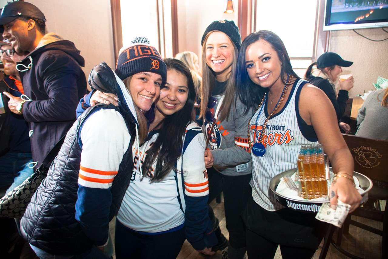 28 photos from downtown Detroit on Opening Day