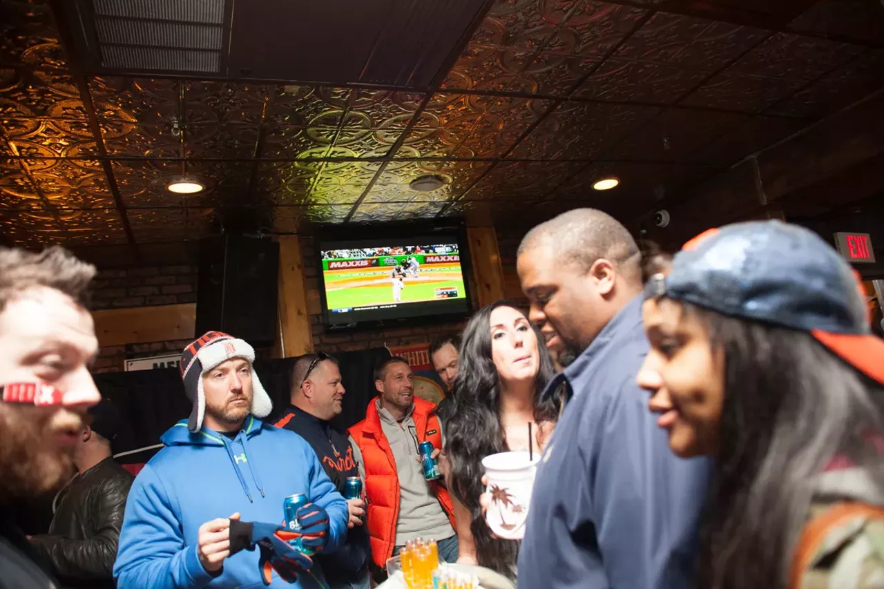 Image: 28 photos from downtown Detroit on Opening Day