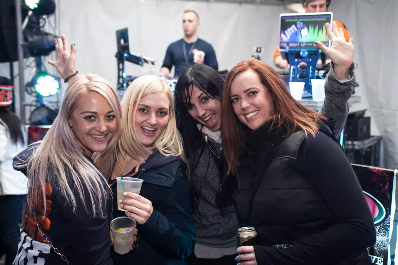 Image: 28 photos from downtown Detroit on Opening Day