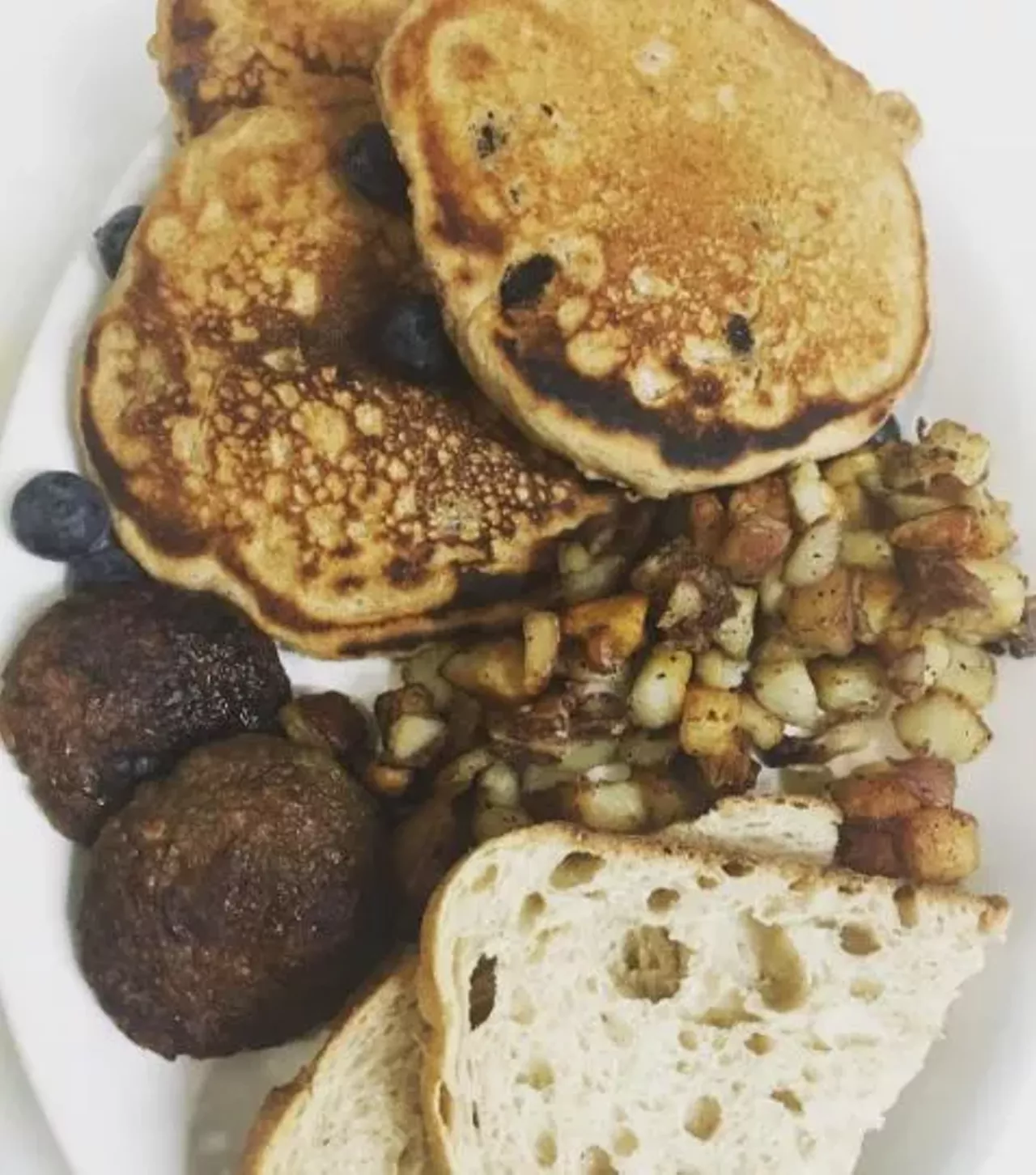 Brunch is for vegans too: Om Caf&eacute;; 23136 Woodward Ave., Ferndale; 248-548-1941: For two years now, Om has offered a weekend brunch featuring a rotating a la carte menu of creative breakfast and lunch dishes churned out by vegan chef Matthew Helsel in the kitchen, from 11 a.m. to 3 p.m. Saturdays. It's vegan and good for you, and there's no liquor, but the sweets might get you that sugar high.