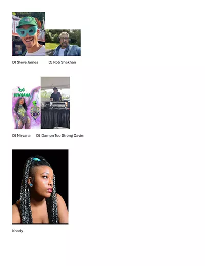 Sober Movement featured DJs and Rapper Khady