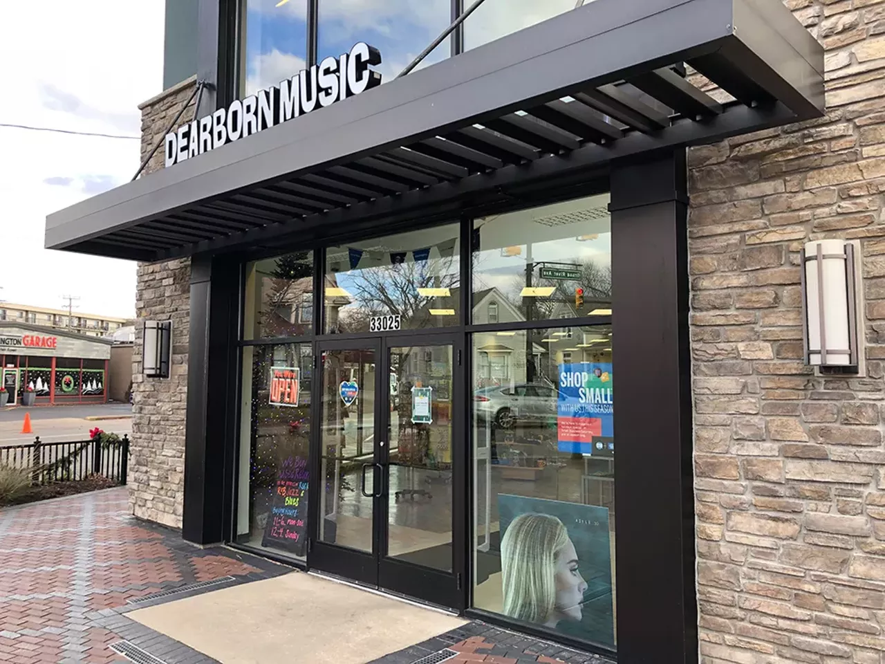 Dearborn Music - Farmington 33025 Grand River Ave., Farmington; 248-516-3898; dearbornmusic.net Dearborn Music expanded to downtown Farmington, opening its doors in September 2021 inside a former Dress Barn. Like its original Dearborn location, it stocks plenty of LPs and CDs, as well as plenty of band T-shirts, posters, record players, and other memorabilia. Photo by Lee DeVito