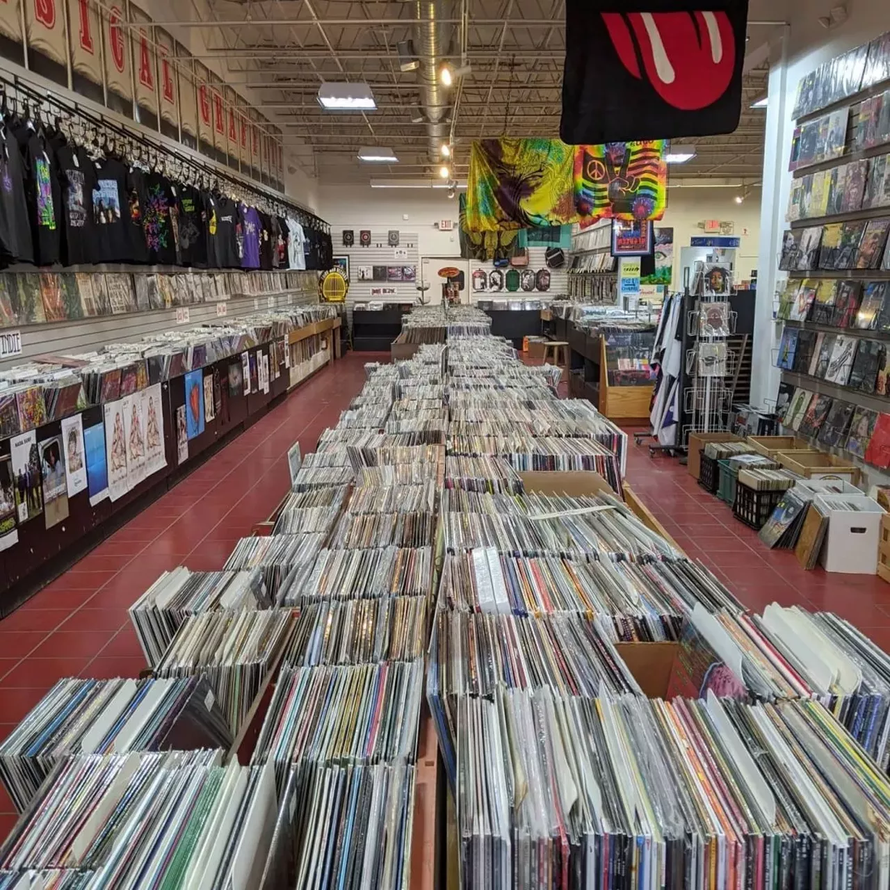 Dearborn Music 22501 Michigan Ave., Dearborn; 313-561-1000; dearbornmusic.net Dearborn Music has been serving up miles and piles of vinyl (stocking over 50,000 titles across LPs, CDs, and DVDs) since 1956, and has been voted by Metro Times readers as the best record store in Wayne County year after year. Photo via Dearborn Music / Facebook