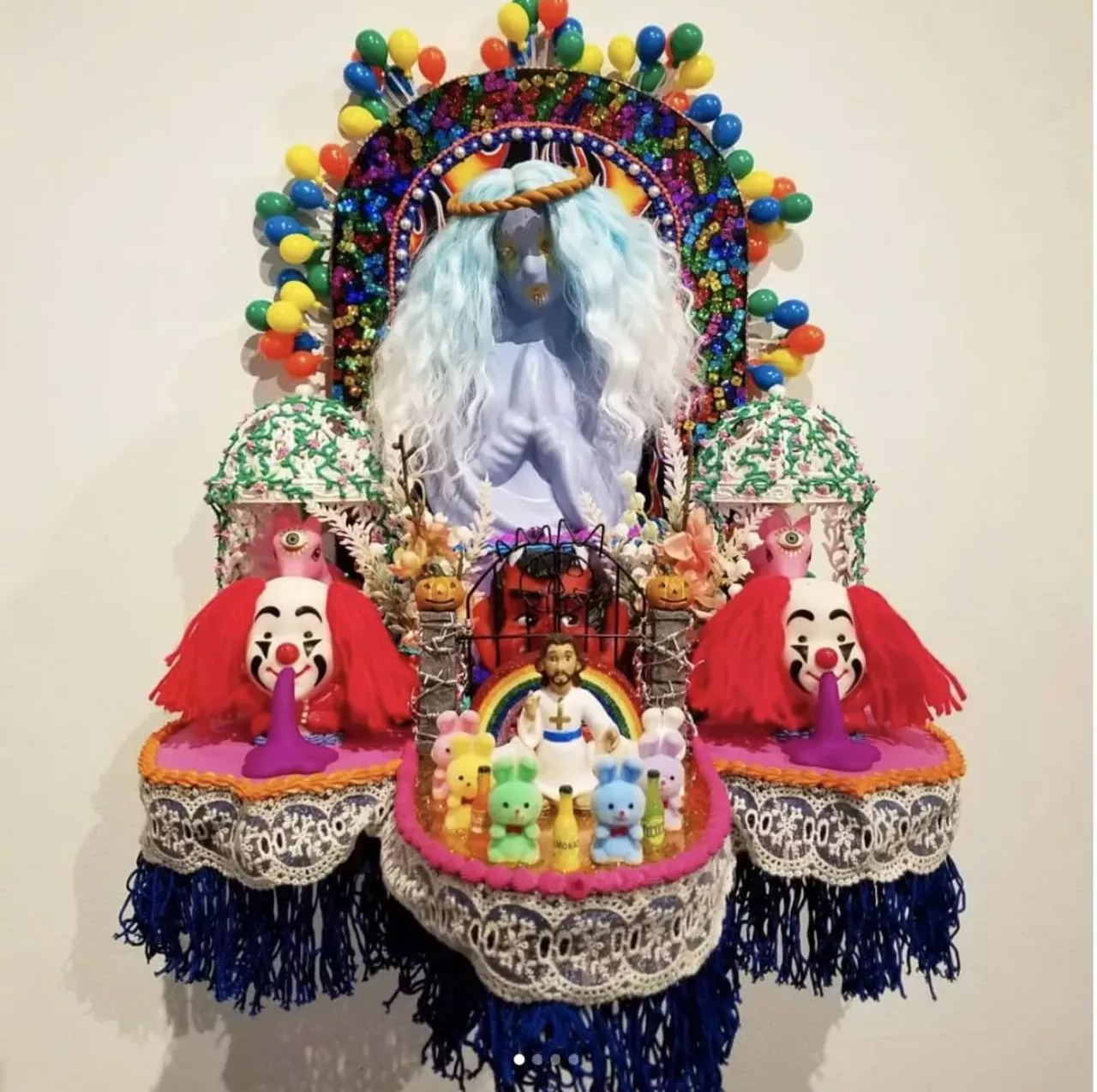 Shaina Kasztelan Painter | abstract sculptor | found artist @clowntearz