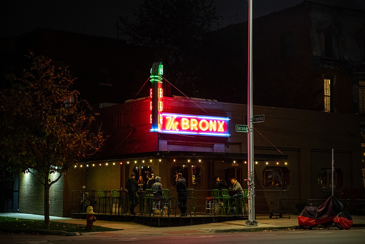 Bronx Bar
4476 2nd Ave., Detroit; 313-832-8464
An archetypal dive bar with pool tables and jukeboxes that serves burgers, fried bologna sandwiches, mozzarella sticks, and more until 11 p.m. daily.