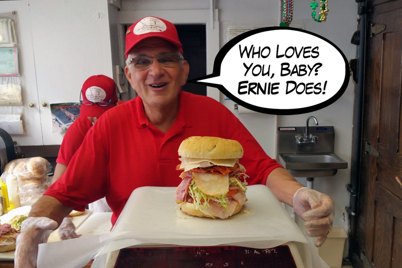  Ernie Hassan | Owner of Ernie&#146;s Sandwich Shop, smile-maker 
Photo courtesy of  Earnie&#146;s Sandwich Shop  