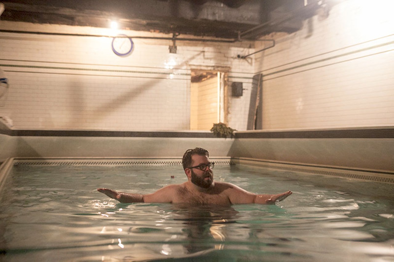 Warm up at the Schvitz
There is no better time to spend a day at the Schvitz than when it’s frigid and snowy outside. Detroit’s only bathhouse is a warm oasis that will melt your frozen bones. For $40, you can spend the whole day sweating it out as you go back and forth between the saunas and cold plunge. Trust us, dunking yourself in the cold pool feels amazing and refreshing after a few minutes in the sauna, so don’t skip it. Your body will warm up fast. The Schvitz has frequent food pop-ups, massage therapists, tarot readers, and estheticians for a full day of self-care. Check before you go, as certain hours are designated for men or women only, with other times open to all genders. The Sunday ladies-only brunch can get pretty lively, while weekdays offer a quieter and more meditative experience. —Randiah Camille Green
