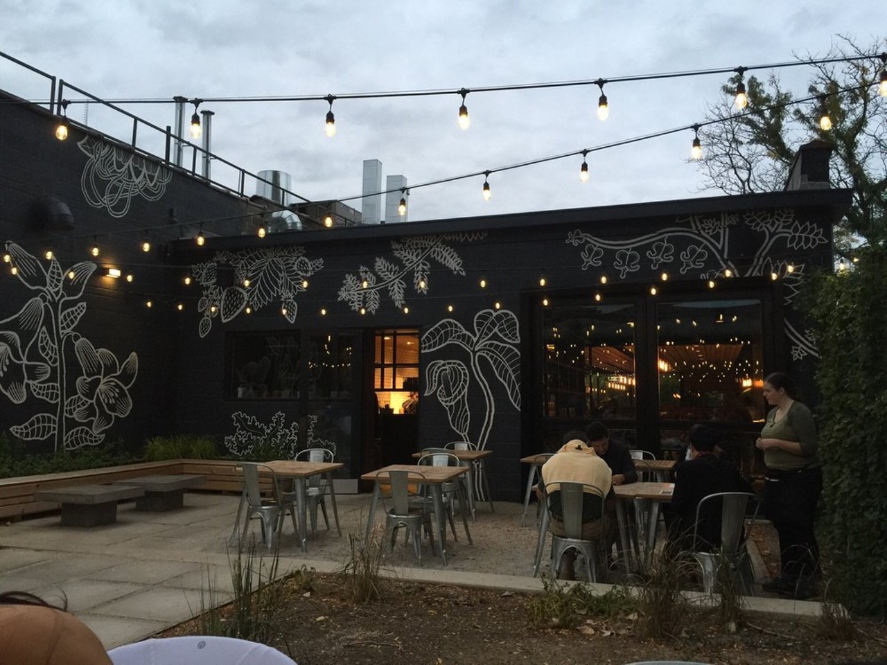 Selden Standard3921 2nd Ave, Detroit; (313) 438-5055
The award-winning Midtown eatery's patio is intimate and inviting. Not to mention it'll be perfect for the backdrop your next Instagram post. (Photo via Latia W. on Yelp)
