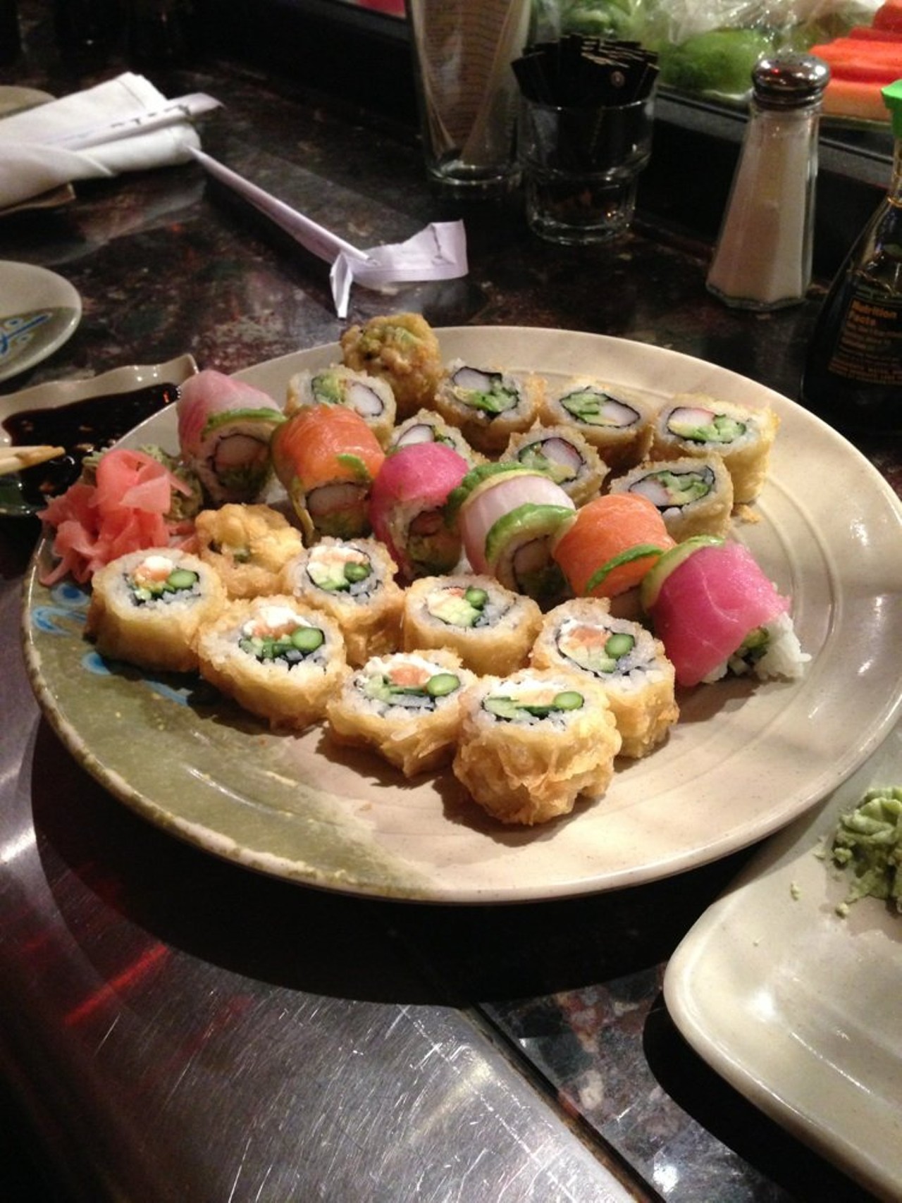 Best Sushi:  Fishbone's (Photo via Gus M., Yelp)