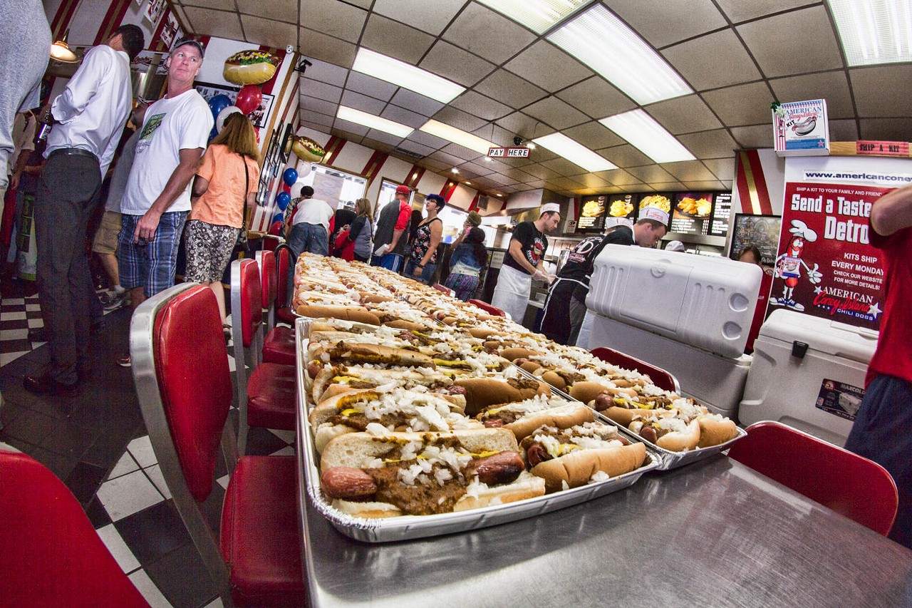 Best Coney:  American Coney Island (Photo by Dontae Rockymore)