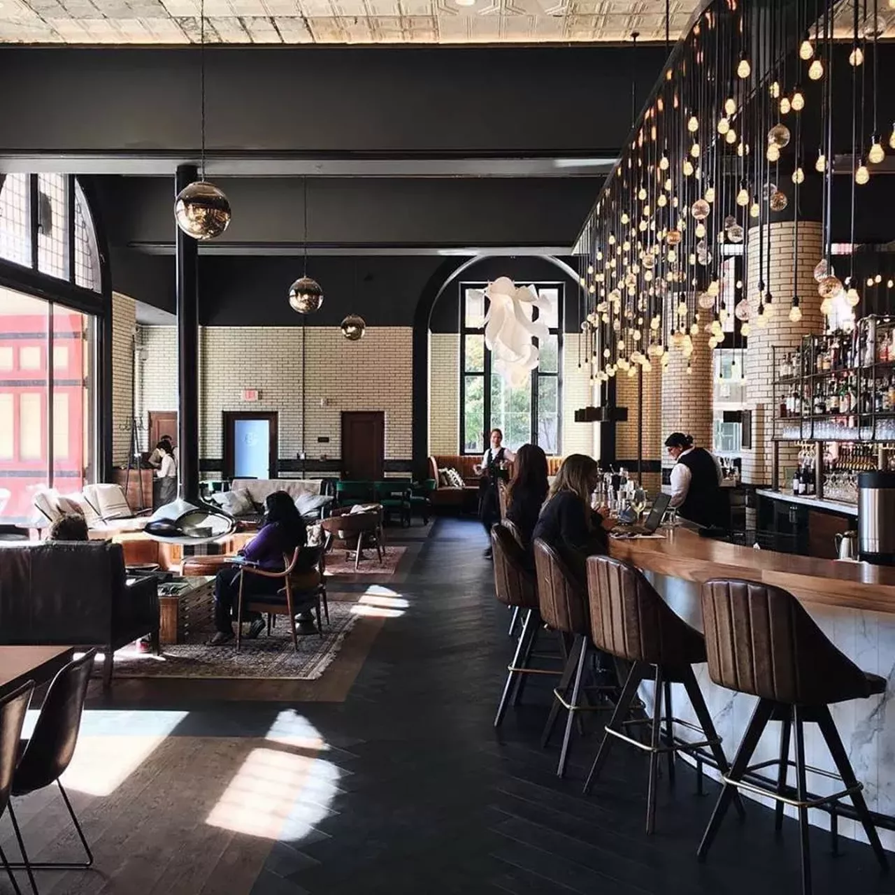  The Apparatus Room 250 W. Larned St., Detroit; 313-915-4422 Spend Easter mornings at one of Detroit&#146;s hottest new spots. For $65, this brunch buffet will get you all-you-can-eat and one mimosa. Kids 12 and younger eat for $30. Call or make reservations online. 10 a.m. to 3 p.m. Photo via Facebook, The Apparatus Room