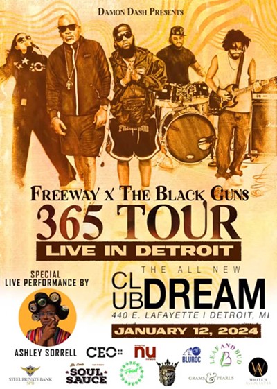365 Tour Dame Dash & Freeway X The Black Guns