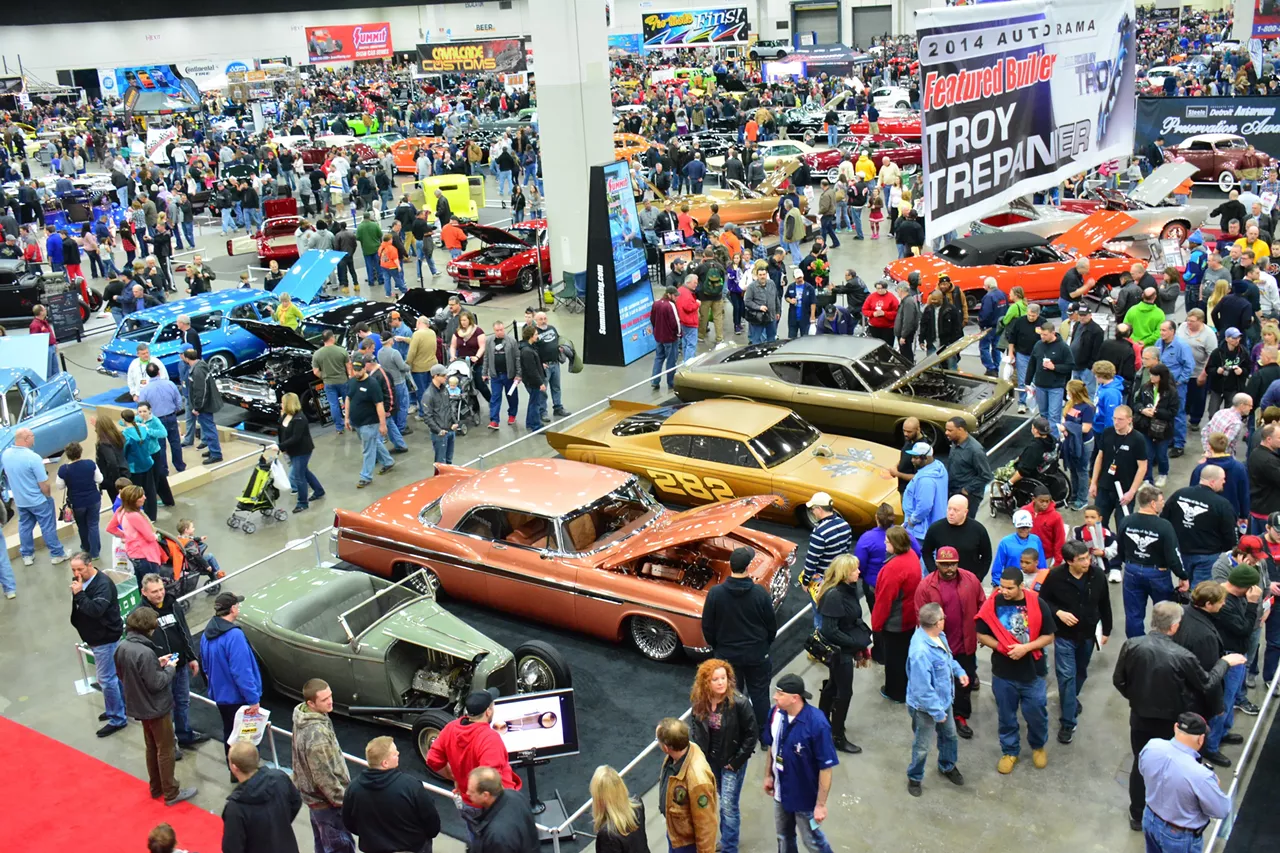 22. Ogle the sweet rides at Autorama Since 1953, Detroit&#146;s &#147;other car show&#148; has celebrated the best of hot rods and custom cars. As in past years, custom builders will unveil their fanciful creations to compete for the coveted Don Ridler Memorial Trophy. Other happenings include a pin-up beauty contest, a &#147;Dancing With the Cars&#148; sock hop, live music, Toy-a-Rama, and more. Runs Friday-Sunday, Feb. 26-28, at Cobo Center, 1 Washington Blvd., Detroit; 248-373-1700; autorama.com; $19 general admission.
