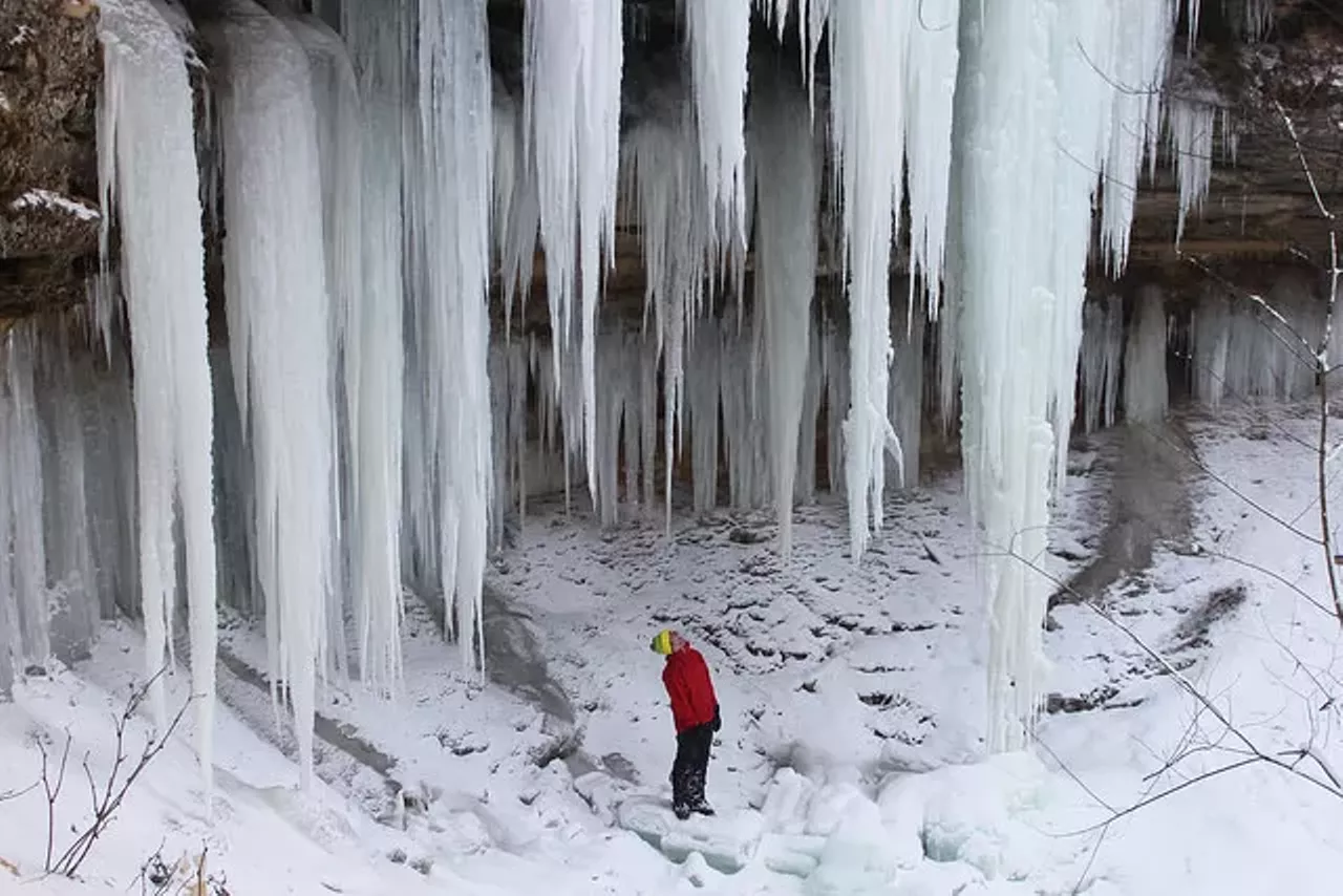 15. Learn how to conquer a sheer wall of ice at Michigan Ice Fest Winter sports tend to lay heavy on the extreme side, but nothing can compare to what happens at the Michigan Ice Festival in Munising, in the Upper Peninsula. Every year, ice climbers from around the world head to the U.P. for the most outrageous and extreme ice climbing that Michigan has to offer. Even if you&#146;re new to the sport the five-day fest has workshops and clinics for new and experienced climbers. The festival takes place Feb. 10-14; see michiganicefest.com for details. (Photo via michiganicefest.com)