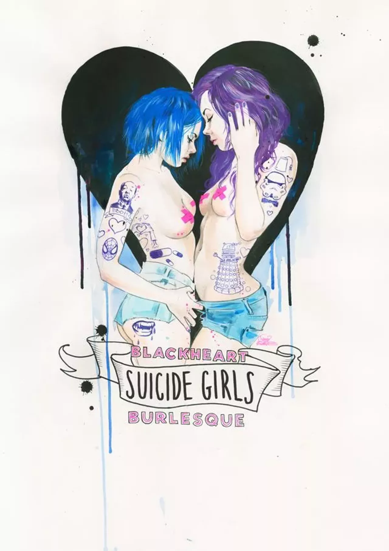 Image: 49 pictures previewing the Suicide Girls Detroit show (NSFW)