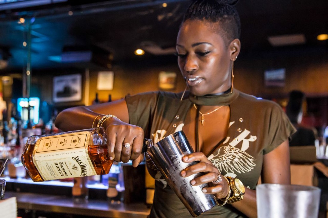 Cutter's has always maintained a very diverse clientele. Not just culture-wise, but economically and socially as well. It is a place where everyone is welcome to sit back, relax, and have a nice glass of some Jack Daniel's Tennessee Honey.