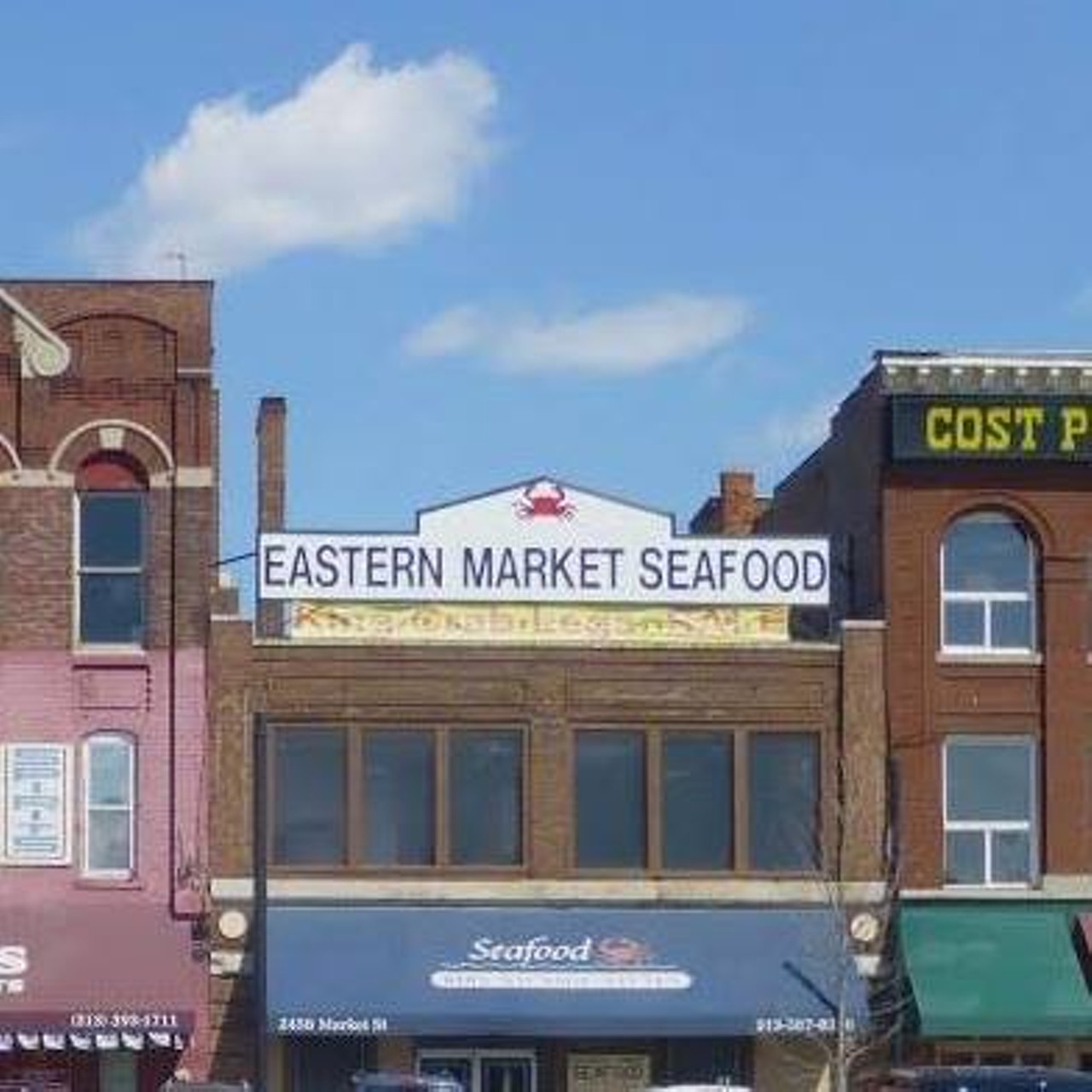 Eastern Market Seafood Co. 
2456 Market St., Detroit
After 45 years, the family-owned and -operated Eastern Market Seafood Co. closed in February so owner John Janevski could retire. Janevski, who worked at his father&#146;s business since he was 12 years old, told Eater Detroit that three generations of his family have worked there. Known for frozen seafood and old-world sandwiches inherited from the building&#146;s previous sausage company tenants, the Eastern Market Seafood Co. space was purchased by Sanford Nelson&#146;s FIRM real estate in 2019.  
Photo via Eastern Market Seafood Co./Facebook