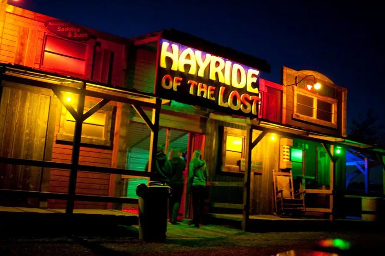  Night Terrors Located in Ypsi, Night Terrors has 6 different attractions that will scare the living crap out of you.